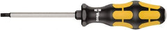 Wera - T27 Torx Driver - 125mm Blade Length, Ergonomic Handle - Apex Tool & Supply