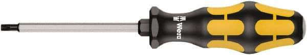 Wera - T25 Torx Driver - 100mm Blade Length, Ergonomic Handle - Apex Tool & Supply
