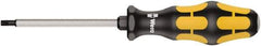 Wera - T20 Torx Driver - 90mm Blade Length, Ergonomic Handle - Apex Tool & Supply