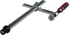 Bessey - 6" Throat Depth, 8" Max Capacity, Standard Sliding Arm Clamp - 550 Lb Clamping Pressure, 5/8" Spindle Diam - Apex Tool & Supply