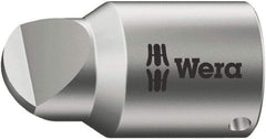 Wera - 1/4" Drive, #0 Point, Standard Slotted Screwdriver Socket - #0 Point - Apex Tool & Supply