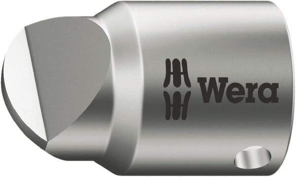 Wera - 1/4" Drive, #10 Point, Standard Slotted Screwdriver Socket - #10 Point - Apex Tool & Supply
