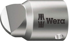 Wera - 1/4" Drive, #10 Point, Standard Slotted Screwdriver Socket - #10 Point - Apex Tool & Supply