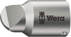 Wera - 1/4" Drive, #4 Point, Standard Slotted Screwdriver Socket - #4 Point - Apex Tool & Supply