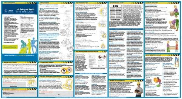 ComplyRight - Regulatory Compliance General Safety & Accident Prevention Training Kit - English, 18" Wide x 24" High - Apex Tool & Supply