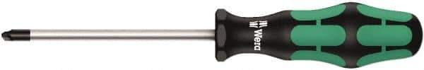 Wera - 3-1/8" Blade Length Tri-Point Screwdriver - 7" OAL - Apex Tool & Supply