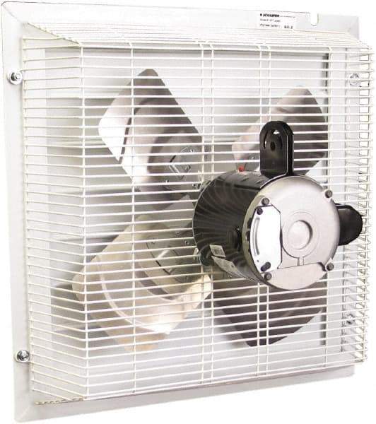 Schaefer Ventilation Equipment - Shutters Fan Size: 20 (Inch) Opening Height: 20-5/8 (Inch) - Apex Tool & Supply