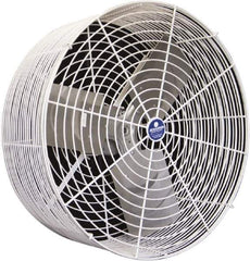 Schaefer Ventilation Equipment - 24" Blade, 1/2 hp, 7,750 CFM, Industrial Circulation Fan - Ceiling Mount, 1 Speed - Apex Tool & Supply