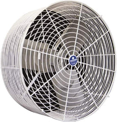 Schaefer Ventilation Equipment - 20" Blade, 1/3 hp, 5,470 CFM, Variable Speed Industrial Circulation Fan - Ceiling Mount, 1 Speed - Apex Tool & Supply