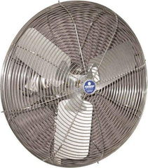 Schaefer Ventilation Equipment - 30" Blade, 1/2 hp, 10,650 CFM, Industrial Circulation Fan - Fan Head Only, 1 Speed - Apex Tool & Supply