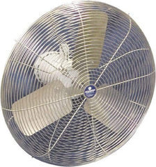 Schaefer Ventilation Equipment - 30" Blade, 1/2 hp, 10,030 CFM, Industrial Circulation Fan - Fan Head Only, 1 Speed - Apex Tool & Supply
