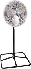 Schaefer Ventilation Equipment - 20" Blade, 1/4 hp, 3,000 & 4,050 CFM, Industrial Circulation Fan - Fan Head Only, 2 Speed - Apex Tool & Supply