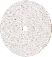Value Collection - 12" Diam x 1/4" Thick Unmounted Buffing Wheel - 20 Ply, Polishing, 1-1/4" Arbor Hole, Hard Density - Apex Tool & Supply