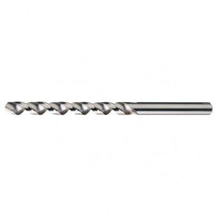 #10 RHS / RHC HSS 118 Degree Radial Point Fast Spiral Taper Length Drill - Bright - Apex Tool & Supply