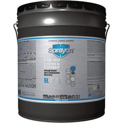 Sprayon - 5 Gallon Pail Electrical Grade Cleaner/Degreaser - 37,000 Volt Dielectric Strength, Nonflammable, Food Grade, Plastic Safe - Apex Tool & Supply