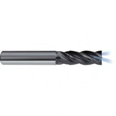 16mm Dia. - 92mm OAL - 4 FL Variable Helix Nano-A Carbide End Mill - Apex Tool & Supply