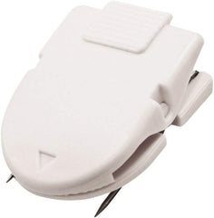 ADVANTUS - Display & Organizer Accessories Type: Fabric Panel Wall Clip For Use With: Fabric Cubical Wall Panels - Apex Tool & Supply