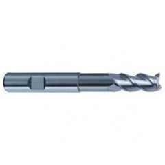 20mm Dia. - 126mm OAL - 3 FL Variable Helix Bright Carbide End Mill - Apex Tool & Supply