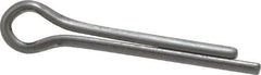 Made in USA - 5/32" Diam x 1" Long Extended Prong Cotter Pin - Grade 18-8, Uncoated, Stainless Steel - Apex Tool & Supply