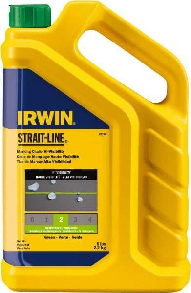 Irwin - 5 oz Container Marking Chalk - Green - Apex Tool & Supply