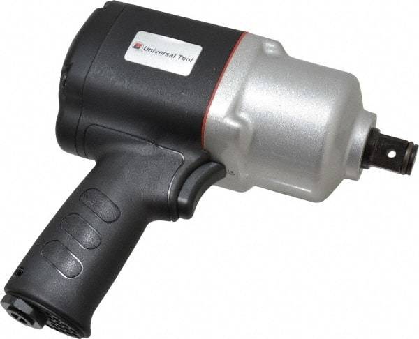 Universal Tool - 3/4" Drive, 6,000 RPM, 1,200 Ft/Lb Torque Impact Wrench/Ratchet - Pistol Grip Handle, 1,000 IPM, 10 CFM, 90 psi, 3/8" NPT Inlet - Apex Tool & Supply