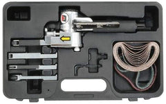 Universal Tool - 1/2 x 12 Inch, 20,000 RPM Air Belt Sander - 0.25 Hp, 1/4 NPT Inlet, 16 CFM Air Consumption - Apex Tool & Supply