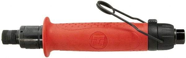 Universal Tool - 1/4" Bit Holder, 1,700 RPM, Inline Handle Air Screwdriver - 5 to 30 In/Lb Torque, 4 CFM - Apex Tool & Supply