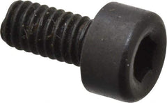 Holo-Krome - M2.5x0.45 Metric Coarse Hex Socket Drive, Socket Cap Screw - Grade 12.9 Alloy Steel, Black Oxide Finish, Fully Threaded, 5mm Length Under Head - Apex Tool & Supply