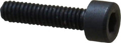 Holo-Krome - M2.5x0.45 Metric Coarse Hex Socket Drive, Socket Cap Screw - Grade 12.9 Alloy Steel, Black Oxide Finish, Fully Threaded, 10mm Length Under Head - Apex Tool & Supply