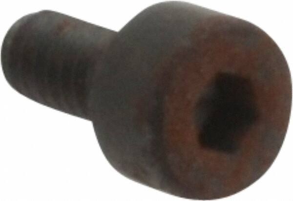 Holo-Krome - M2x0.40 Metric Coarse Hex Socket Drive, Socket Cap Screw - Grade 12.9 Alloy Steel, Black Oxide Finish, Fully Threaded, 4mm Length Under Head - Apex Tool & Supply