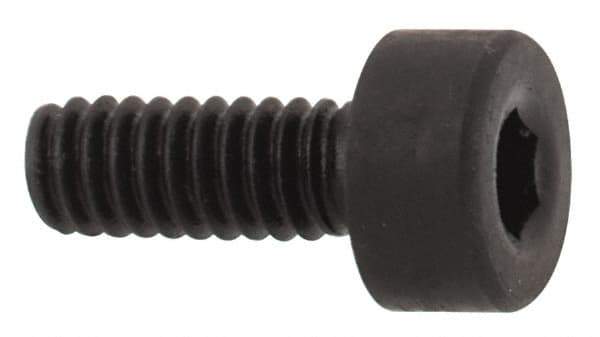 Holo-Krome - M2x0.40 Metric Coarse Hex Socket Drive, Socket Cap Screw - Grade 12.9 Alloy Steel, Black Oxide Finish, Fully Threaded, 5mm Length Under Head - Apex Tool & Supply
