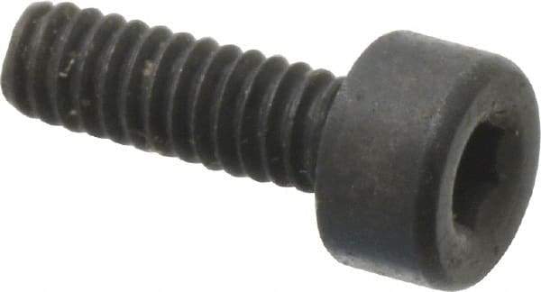 Holo-Krome - M2x0.40 Metric Coarse Hex Socket Drive, Socket Cap Screw - Grade 12.9 Alloy Steel, Black Oxide Finish, Fully Threaded, 6mm Length Under Head - Apex Tool & Supply