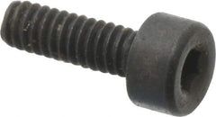 Holo-Krome - M2x0.40 Metric Coarse Hex Socket Drive, Socket Cap Screw - Grade 12.9 Alloy Steel, Black Oxide Finish, Fully Threaded, 6mm Length Under Head - Apex Tool & Supply