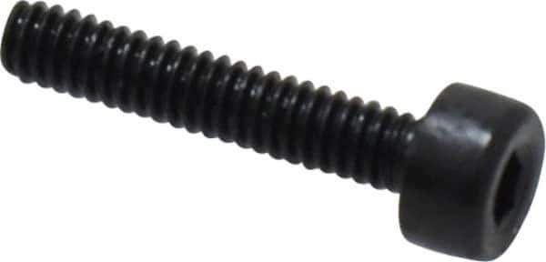 Holo-Krome - M2x0.40 Metric Coarse Hex Socket Drive, Socket Cap Screw - Grade 12.9 Alloy Steel, Black Oxide Finish, Fully Threaded, 10mm Length Under Head - Apex Tool & Supply