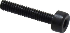 Holo-Krome - M2x0.40 Metric Coarse Hex Socket Drive, Socket Cap Screw - Grade 12.9 Alloy Steel, Black Oxide Finish, Fully Threaded, 10mm Length Under Head - Apex Tool & Supply