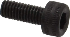 Holo-Krome - M3x0.50 Metric Coarse Hex Socket Drive, Socket Cap Screw - Grade 12.9 Alloy Steel, Black Oxide Finish, Fully Threaded, 8mm Length Under Head - Apex Tool & Supply