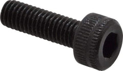 Holo-Krome - M3x0.50 Metric Coarse Hex Socket Drive, Socket Cap Screw - Grade 12.9 Alloy Steel, Black Oxide Finish, Fully Threaded, 10mm Length Under Head - Apex Tool & Supply