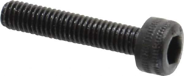 Holo-Krome - M3x0.50 Metric Coarse Hex Socket Drive, Socket Cap Screw - Grade 12.9 Alloy Steel, Black Oxide Finish, Fully Threaded, 15mm Length Under Head - Apex Tool & Supply
