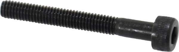 Holo-Krome - M3x0.50 Metric Coarse Hex Socket Drive, Socket Cap Screw - Grade 12.9 Alloy Steel, Black Oxide Finish, Partially Threaded, 25mm Length Under Head - Apex Tool & Supply