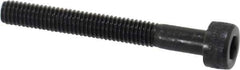 Holo-Krome - M3x0.50 Metric Coarse Hex Socket Drive, Socket Cap Screw - Grade 12.9 Alloy Steel, Black Oxide Finish, Partially Threaded, 25mm Length Under Head - Apex Tool & Supply