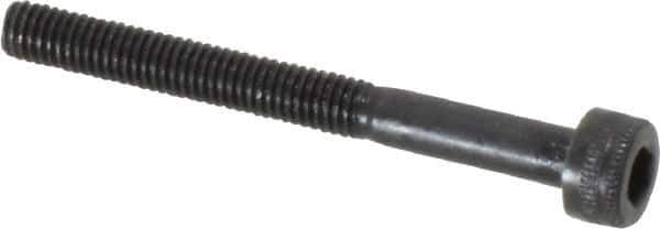 Holo-Krome - M3x0.50 Metric Coarse Hex Socket Drive, Socket Cap Screw - Grade 12.9 Alloy Steel, Black Oxide Finish, Partially Threaded, 30mm Length Under Head - Apex Tool & Supply