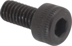 Holo-Krome - M4x0.70 Metric Coarse Hex Socket Drive, Socket Cap Screw - Grade 12.9 Alloy Steel, Black Oxide Finish, Fully Threaded, 8mm Length Under Head - Apex Tool & Supply