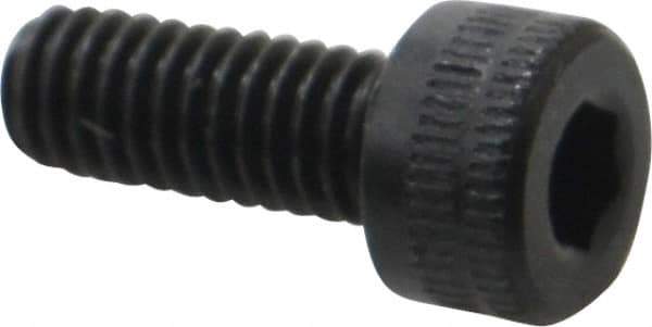 Holo-Krome - M4x0.70 Metric Coarse Hex Socket Drive, Socket Cap Screw - Grade 12.9 Alloy Steel, Black Oxide Finish, Fully Threaded, 10mm Length Under Head - Apex Tool & Supply