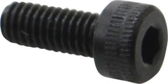 Holo-Krome - M4x0.70 Metric Coarse Hex Socket Drive, Socket Cap Screw - Grade 12.9 Alloy Steel, Black Oxide Finish, Fully Threaded, 10mm Length Under Head - Apex Tool & Supply
