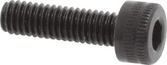 Holo-Krome - M4x0.70 Metric Coarse Hex Socket Drive, Socket Cap Screw - Grade 12.9 Alloy Steel, Black Oxide Finish, Fully Threaded, 14mm Length Under Head - Apex Tool & Supply
