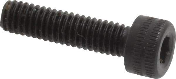 Holo-Krome - M4x0.70 Metric Coarse Hex Socket Drive, Socket Cap Screw - Grade 12.9 Alloy Steel, Black Oxide Finish, Fully Threaded, 16mm Length Under Head - Apex Tool & Supply