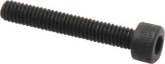 Holo-Krome - M4x0.70 Metric Coarse Hex Socket Drive, Socket Cap Screw - Grade 12.9 Alloy Steel, Black Oxide Finish, Fully Threaded, 25mm Length Under Head - Apex Tool & Supply