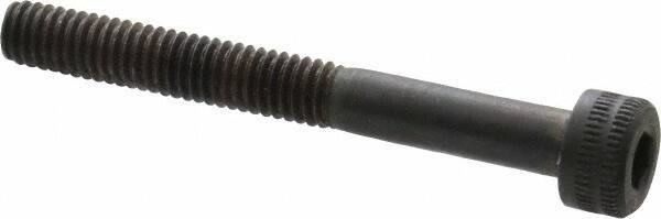 Holo-Krome - M4x0.70 Metric Coarse Hex Socket Drive, Socket Cap Screw - Grade 12.9 Alloy Steel, Black Oxide Finish, Partially Threaded, 35mm Length Under Head - Apex Tool & Supply
