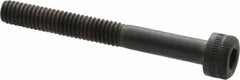 Holo-Krome - M4x0.70 Metric Coarse Hex Socket Drive, Socket Cap Screw - Grade 12.9 Alloy Steel, Black Oxide Finish, Partially Threaded, 35mm Length Under Head - Apex Tool & Supply