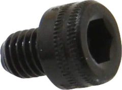 Holo-Krome - M5x0.80 Metric Coarse Hex Socket Drive, Socket Cap Screw - Grade 12.9 Alloy Steel, Black Oxide Finish, Fully Threaded, 6mm Length Under Head - Apex Tool & Supply